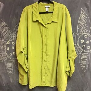 Catherine’s Green Blouse size 5X